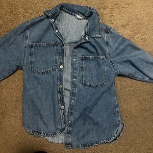 Zara Kids Blue Denim Shirt